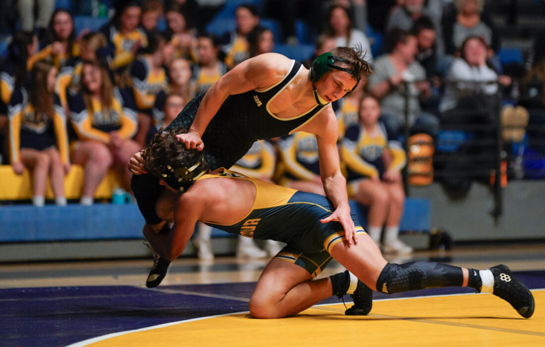 Montoursville wrestling avoids upset to Hughesville thanks to late
